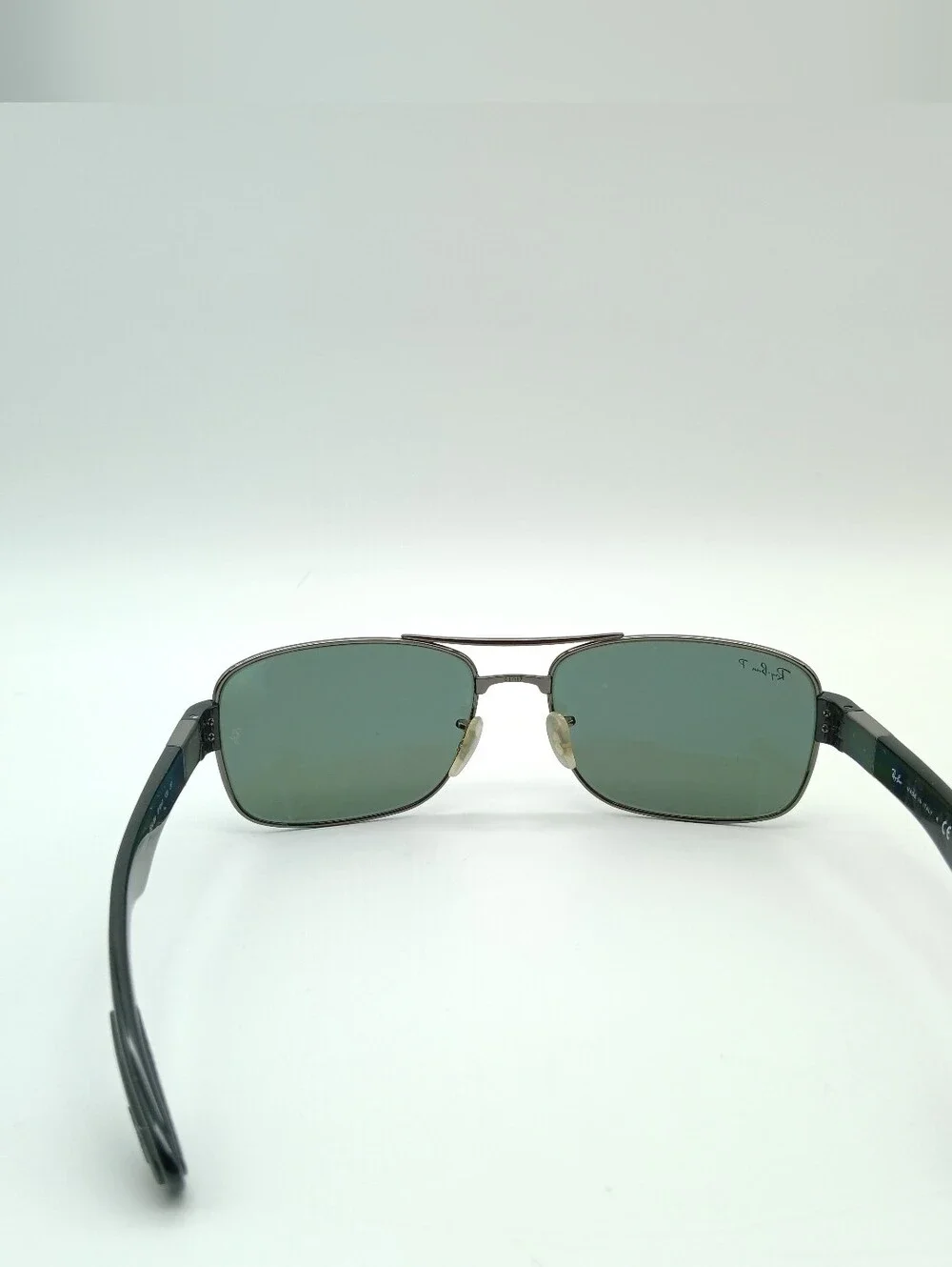 Ray-Ban Classic Green Lens Metal Aviator Sunglasses RB 3522